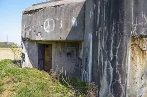Ligne Maginot - 88 - STETTEN - (Casemate d'infanterie - Double) - Vue sur l'entrée des hommes