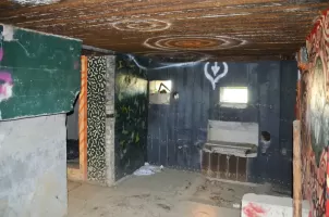 Ligne Maginot - 88 - STETTEN - (Casemate d'infanterie - Double) - Chambre de tir mitrailleuse Nord-est