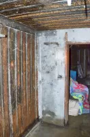 Ligne Maginot - 88 - STETTEN - (Casemate d'infanterie - Double) - Chambre de repos, avec emplacement du téléphone.