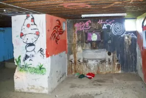 Ligne Maginot - 88 - STETTEN - (Casemate d'infanterie - Double) - Chambre de tir mitrailleuse sud-ouest