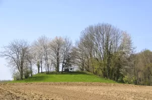 Ligne Maginot - Blockhaus STG 90 - Helfrantzkirch Nord Ouest - Vue générale coté enrochement