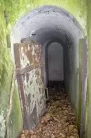 Ligne Maginot - BETTLACH NORD 1 - (Blockhaus pour arme infanterie) - La porte blindée et le couloir