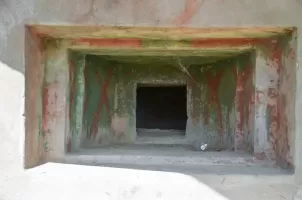 Ligne Maginot - BETTLACH OUEST 2 - (Blockhaus pour arme infanterie) - Créneau mitrailleuse