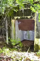 Ligne Maginot - BREITENHAG (BATTERIE DE) - (Position d'artillerie préparée) - Cuve Est
Niche à munitions de droite avec son volet roulant.