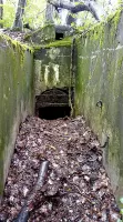 Ligne Maginot - CESARHOF 3 - (Cuve pour arme d'infanterie) - Entrée droite
Ventilation au dessus de l'entrée