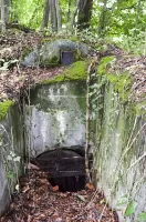 Ligne Maginot - CESARHOF 3 - (Cuve pour arme d'infanterie) - Entrée droite
Porte en acier
