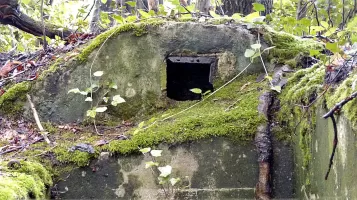 Ligne Maginot - CESARHOF 3 - (Cuve pour arme d'infanterie) - Bouche de ventilation