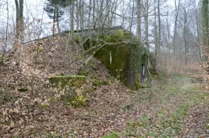 Ligne Maginot - EICHWALD (BATTERIE DE L') - (Position d'artillerie préparée) - PC batterie 3 et 4
Vue extérieure, avec son puits