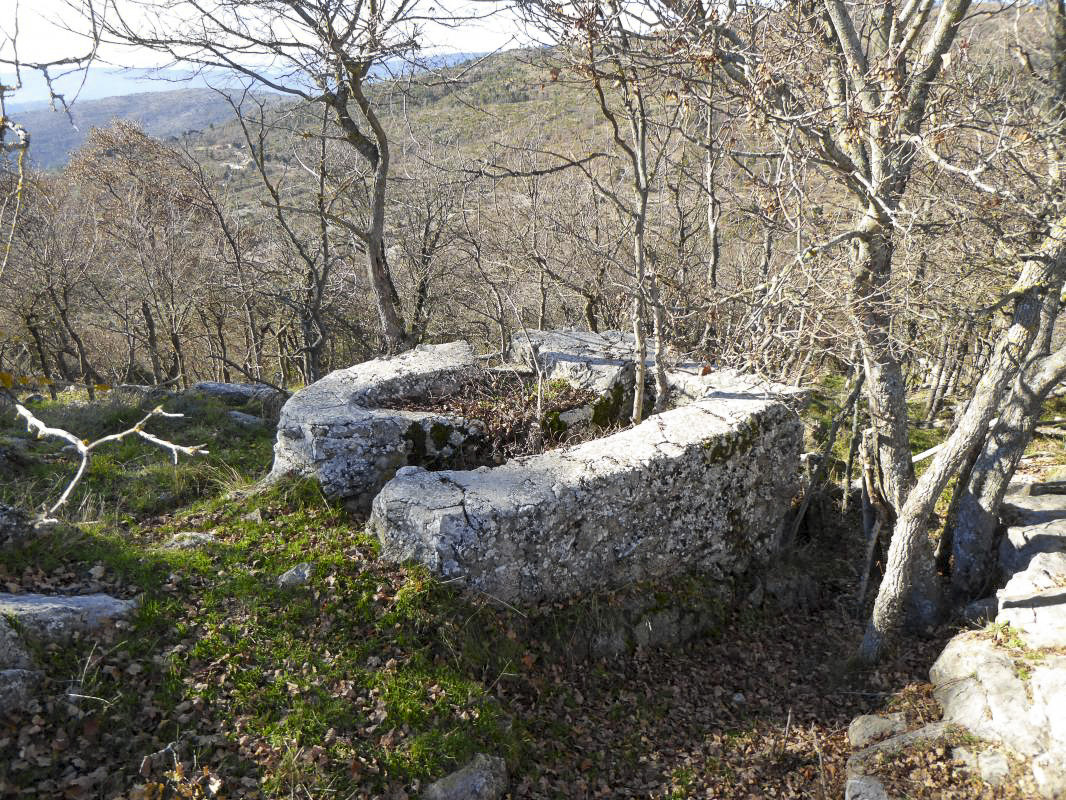 Ligne Maginot - CRETE DE L'AGREE 7 - (Cuve pour arme d'infanterie) - 
