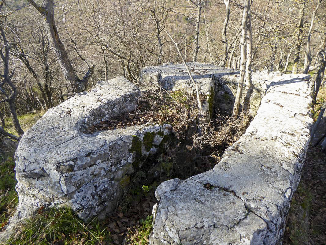 Ligne Maginot - CRETE DE L'AGREE 7 - (Cuve pour arme d'infanterie) - 