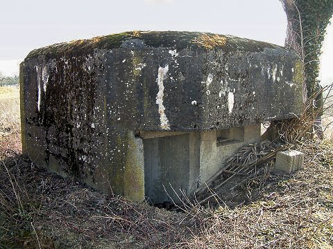Ligne Maginot - MUEHLGIESSEN Est (Blockhaus pour arme infanterie) - Vue arrière