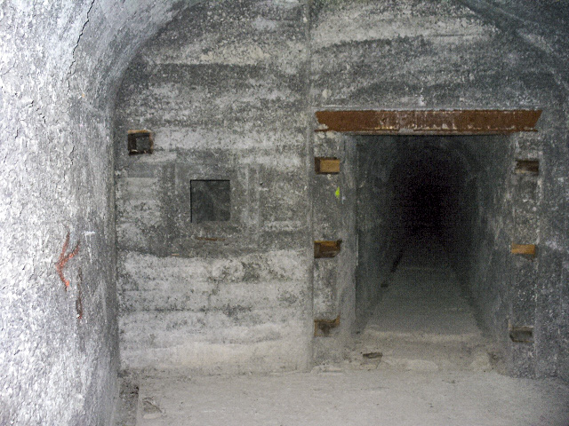 Ligne Maginot - PLAN CAVAL (PCV) - (Ouvrage d'artillerie) - Créneau de défense intérieure