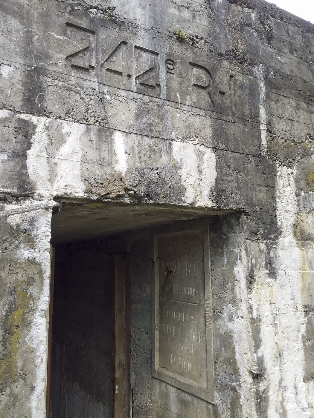 Ligne Maginot - BALDENHEIM (42° RIF PUIS 242° RI) - (PC de Sous-Secteur) - Abri-PC n°1
Entrée 1