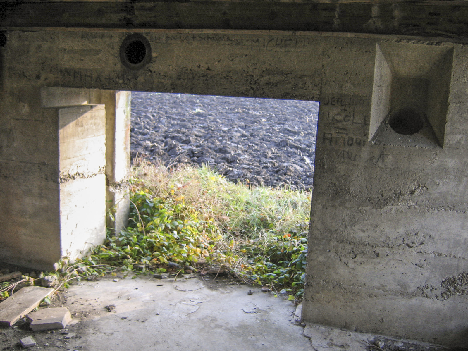 Ligne Maginot - HILGEN CENTRE - (Blockhaus pour canon) - 