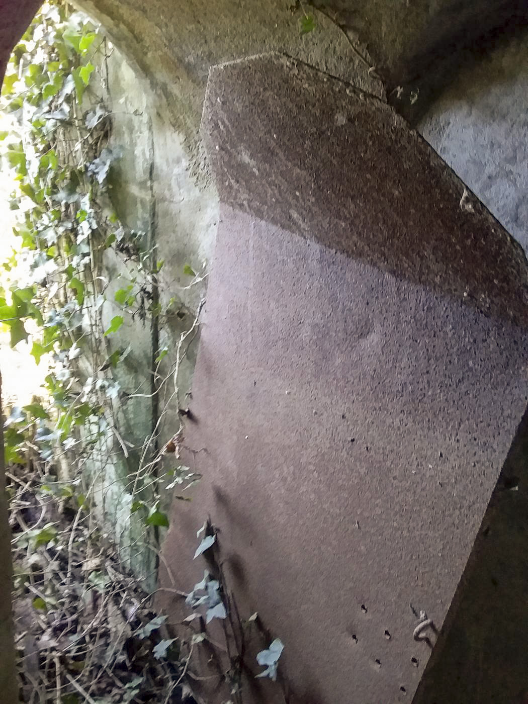 Ligne Maginot - ILLHAEUSERN 1 - (Blockhaus pour arme infanterie) - Entrée nord