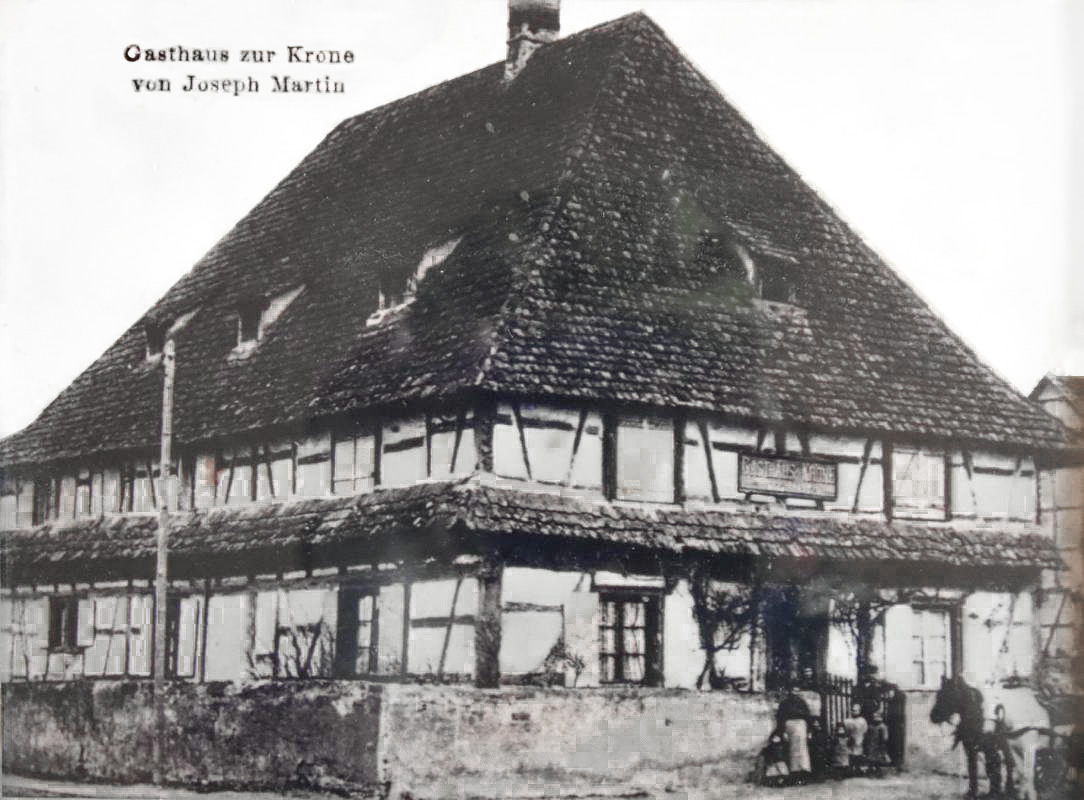 Ligne Maginot - MACKENHEIM (CM1/I/42° RIF) - (PC de Sous-Quartier) - Restaurant ayant servit de PC