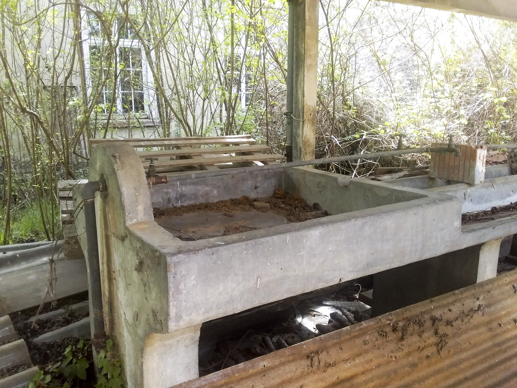 Ligne Maginot - SUNDHOUSE CAMP - (Camp de sureté) - Lavoir