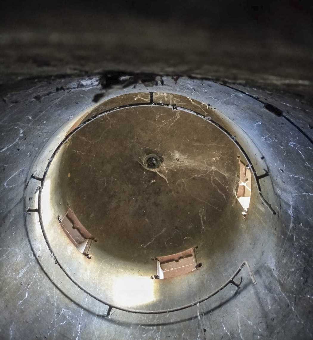 Ligne Maginot - 26/2 - NAMBSHEIM DIGUE - (Abri) - Le puits de la cloche GFM.