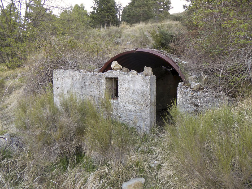 Ligne Maginot - COL DE BRAUS (SOUS-SECTEUR SOSPEL - 40° DBAF) - (PC de Sous-Secteur) - Abri