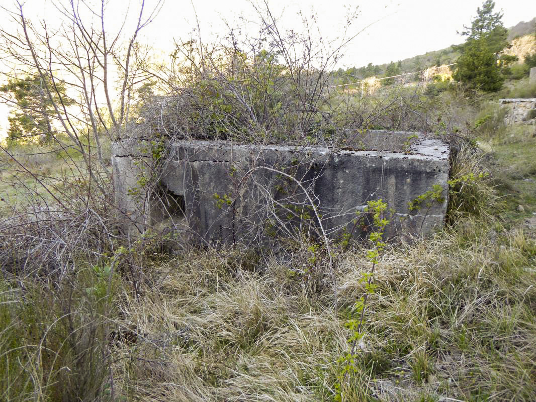 Ligne Maginot - COL DE BRAUS (SOUS-SECTEUR SOSPEL - 40° DBAF) - (PC de Sous-Secteur) - Réservoir