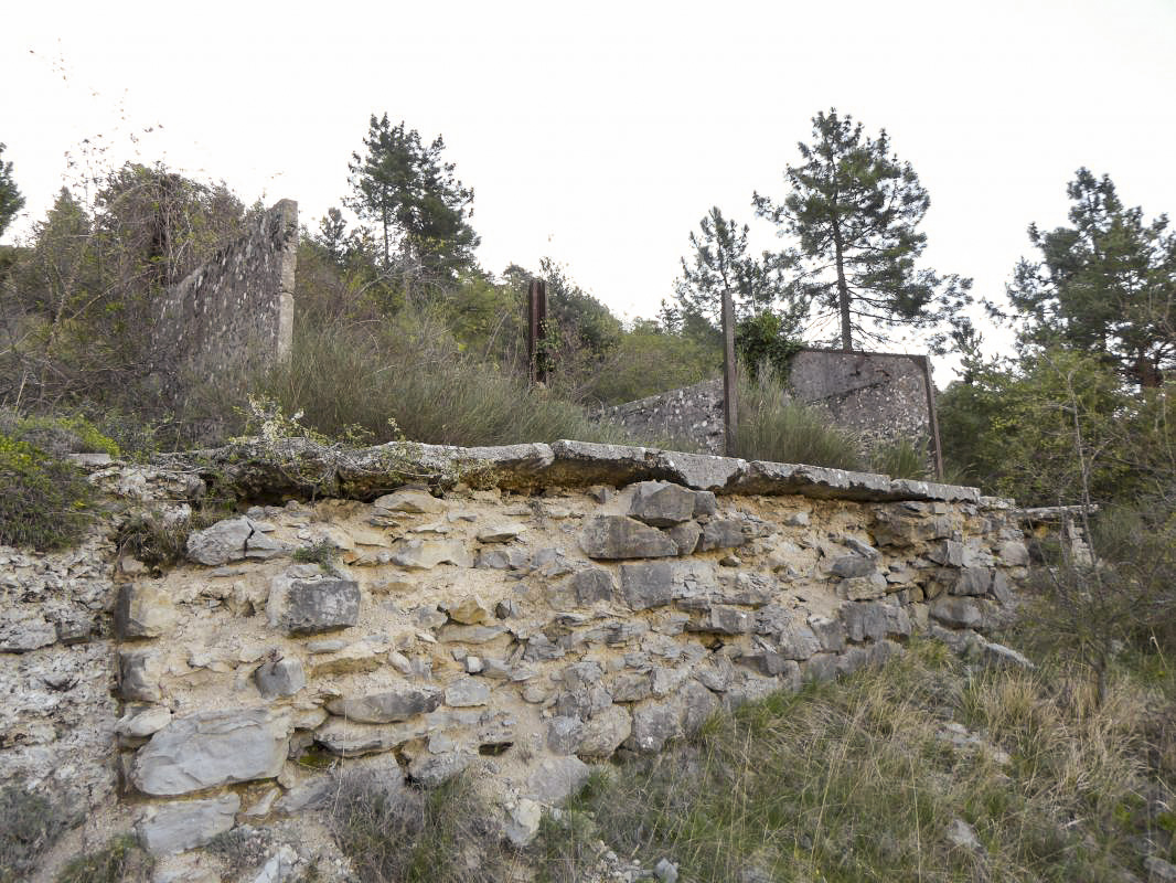 Ligne Maginot - COL DE BRAUS (SOUS-SECTEUR SOSPEL - 40° DBAF) - (PC de Sous-Secteur) - Casernement 1