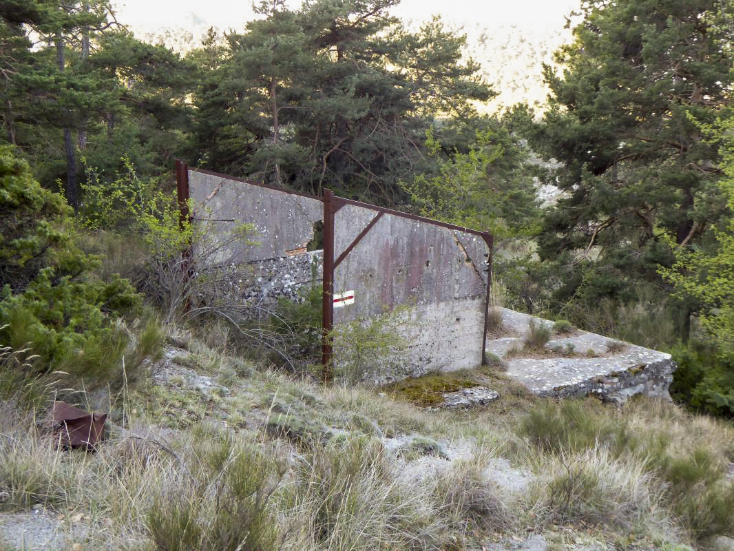 Ligne Maginot - COL DE BRAUS (SOUS-SECTEUR SOSPEL - 40° DBAF) - (PC de Sous-Secteur) - Casernement 2