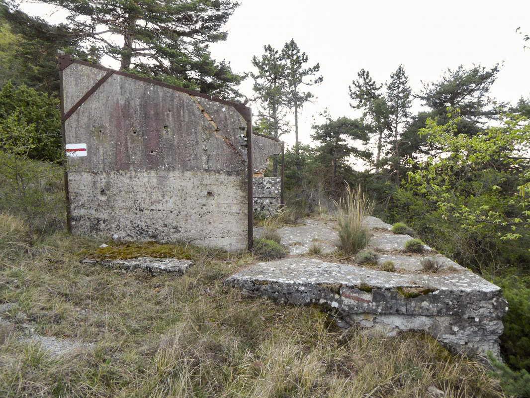 Ligne Maginot - COL DE BRAUS (SOUS-SECTEUR SOSPEL - 40° DBAF) - (PC de Sous-Secteur) - Casernement 2