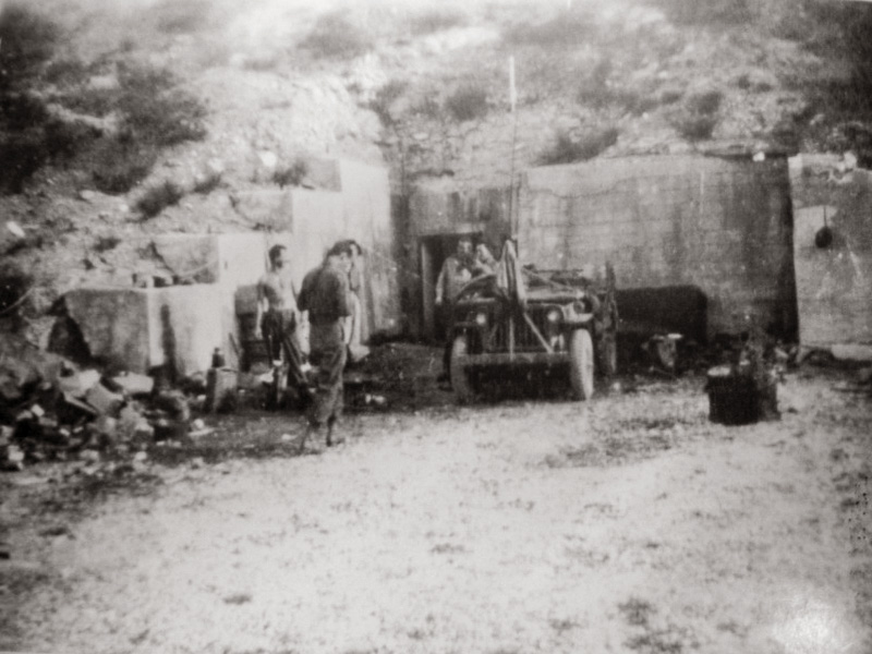 Ligne Maginot - COL DE BRAUS - (Central téléphonique isolé) - Avec des soldats du 517th US