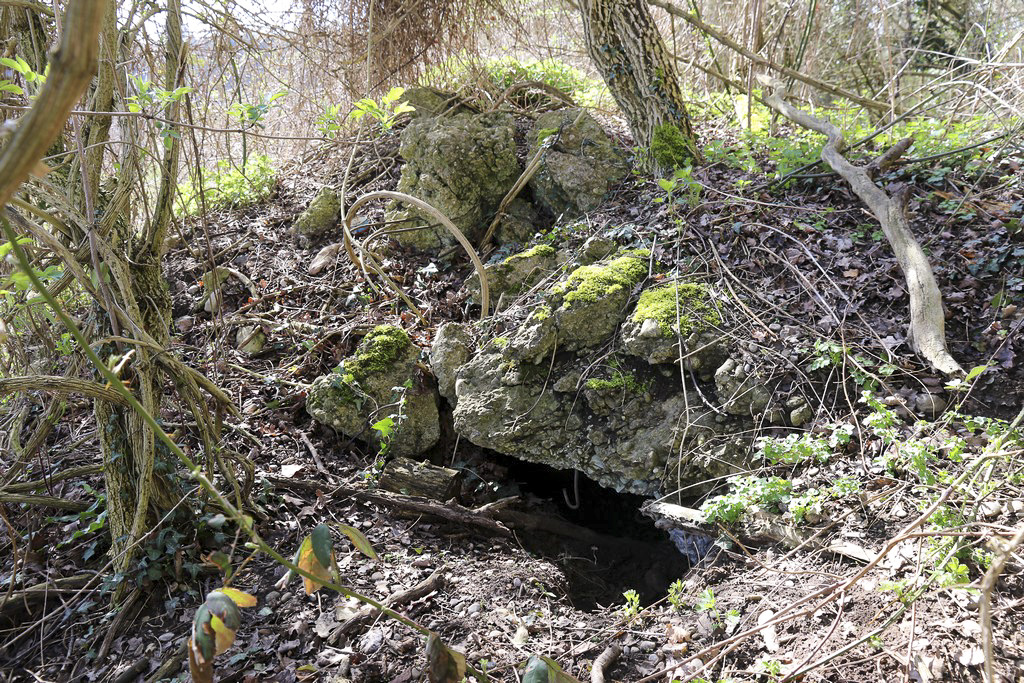 Ligne Maginot - LANGZUG 2 - (Blockhaus pour arme infanterie) - Emplacement de la coupole