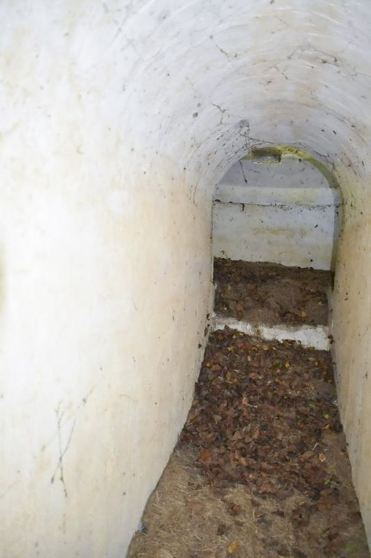 Ligne Maginot - MOULIN DE DESSENHEIM 3 - (Blockhaus pour arme infanterie) - Couloir vers la coupole
