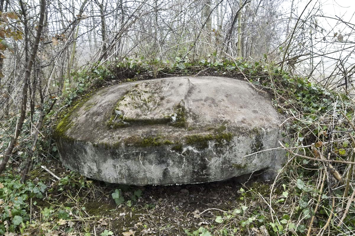 Ligne Maginot - OBERWALD EST 3 - (Blockhaus pour arme infanterie) - Coupole 7e RM