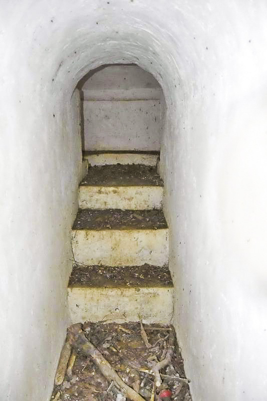 Ligne Maginot - OBERWALD EST 3 - (Blockhaus pour arme infanterie) - Couloir vers la coupole