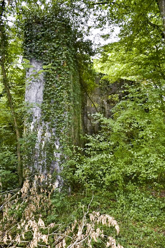 Ligne Maginot - BANTZENHEIM - (Stand de tir) - Mur de protection