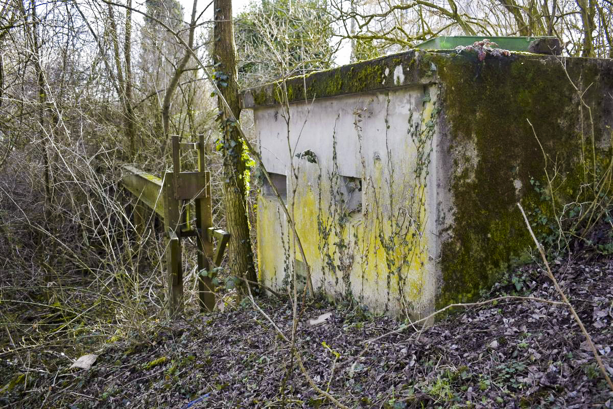 Ligne Maginot - PONT DE BATEAUX DE CHALAMPE - (Blockhaus pour arme infanterie) - 