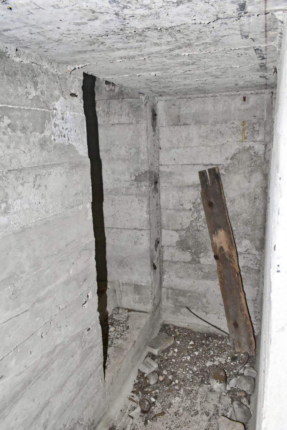 Ligne Maginot - RADBRUNNEN 6 - (PC) - Couloir de l'entrée Nord