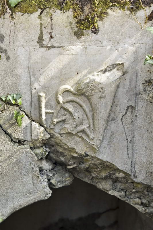Ligne Maginot - ROUTE DE BANTZENHEIM SUD - (Blockhaus pour arme infanterie) - Cartouche du 2e BCP