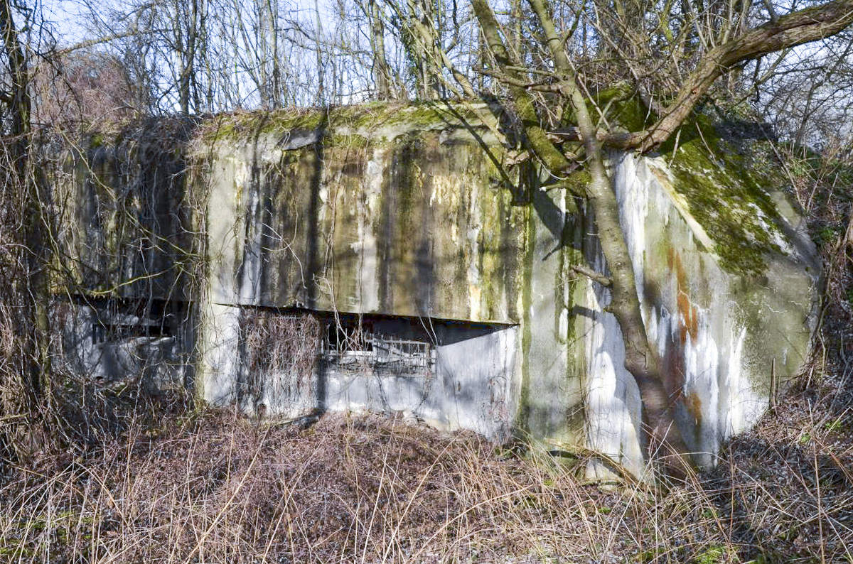 Ligne Maginot - 77 - SAURUNTZ - (Casemate d'infanterie - Double) - Créneau ouest pour canon