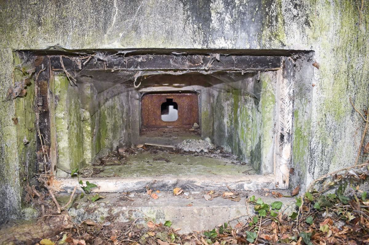 Ligne Maginot - 182 - PA KEMBS CENTRE 1 - (Blockhaus pour arme infanterie) - Créneau mitrailleuse