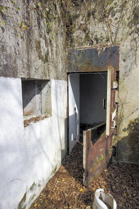 Ligne Maginot - 182 - PA KEMBS CENTRE 1 - (Blockhaus pour arme infanterie) - L'entrée du blockhaus