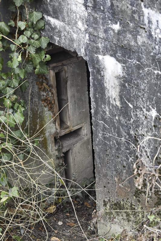 Ligne Maginot - BRIGGMATTEN EST - (Blockhaus pour canon) - Entrée des hommes