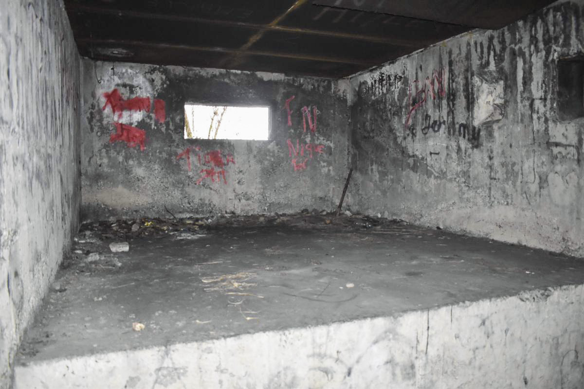 Ligne Maginot - BRIGGMATTEN EST - (Blockhaus pour canon) - Chambre de tir