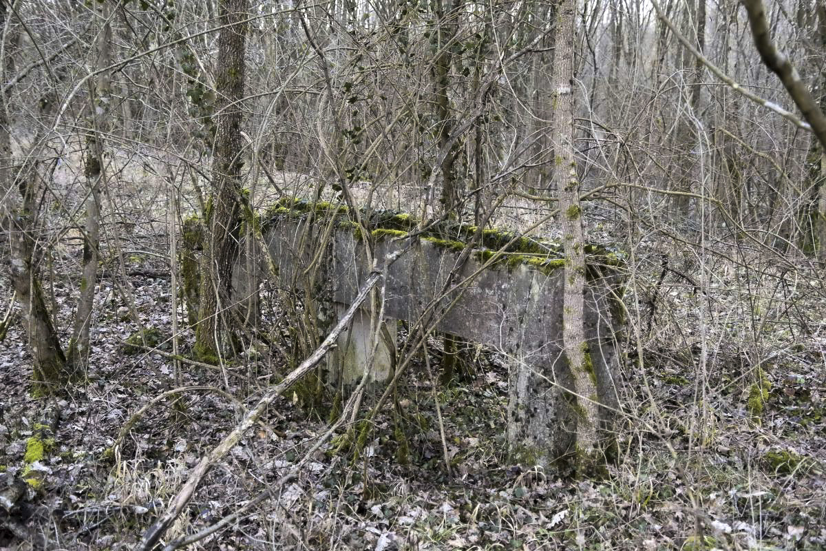 Ligne Maginot - CANAL DE HUNINGUE EST - (Casernement) - Lavoir 8
Petit lavabo sans rebord (3 m)