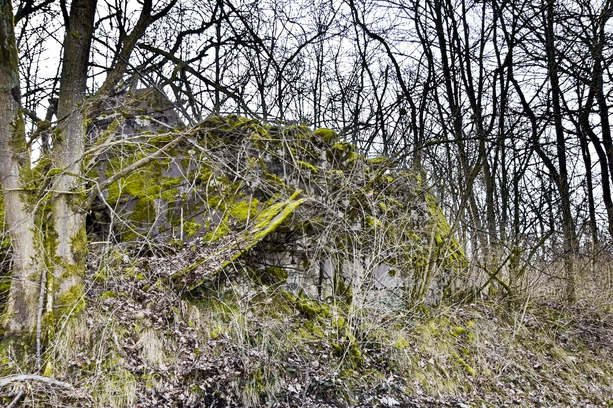 Ligne Maginot - G52 - KOHLERGRUND - (Blockhaus pour arme infanterie) - Façade vers le Rhin