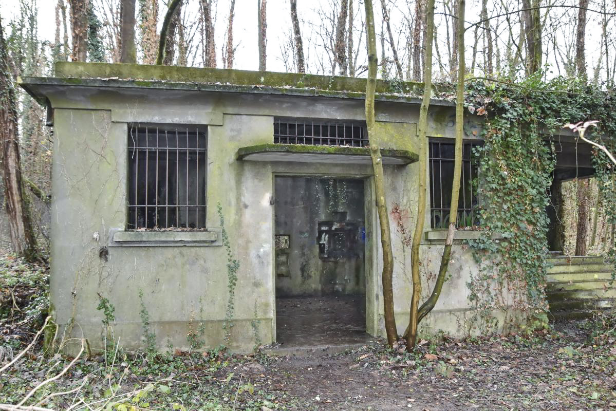 Ligne Maginot - GEISPITZEN - (Stand de tir) - La partie fermée.