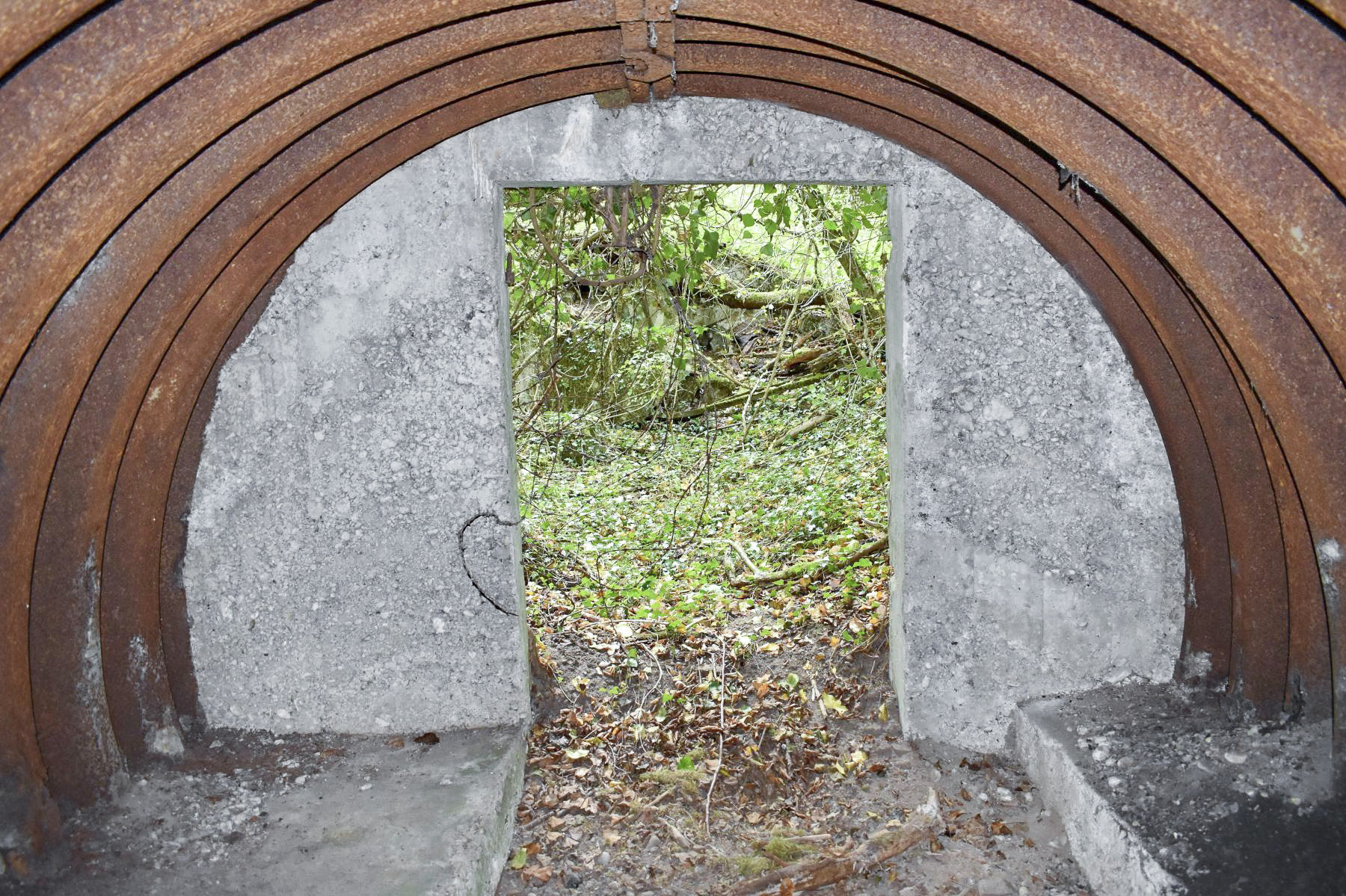 Ligne Maginot - KEMBS - (Camp de sureté) - Intérieur de l'abri.