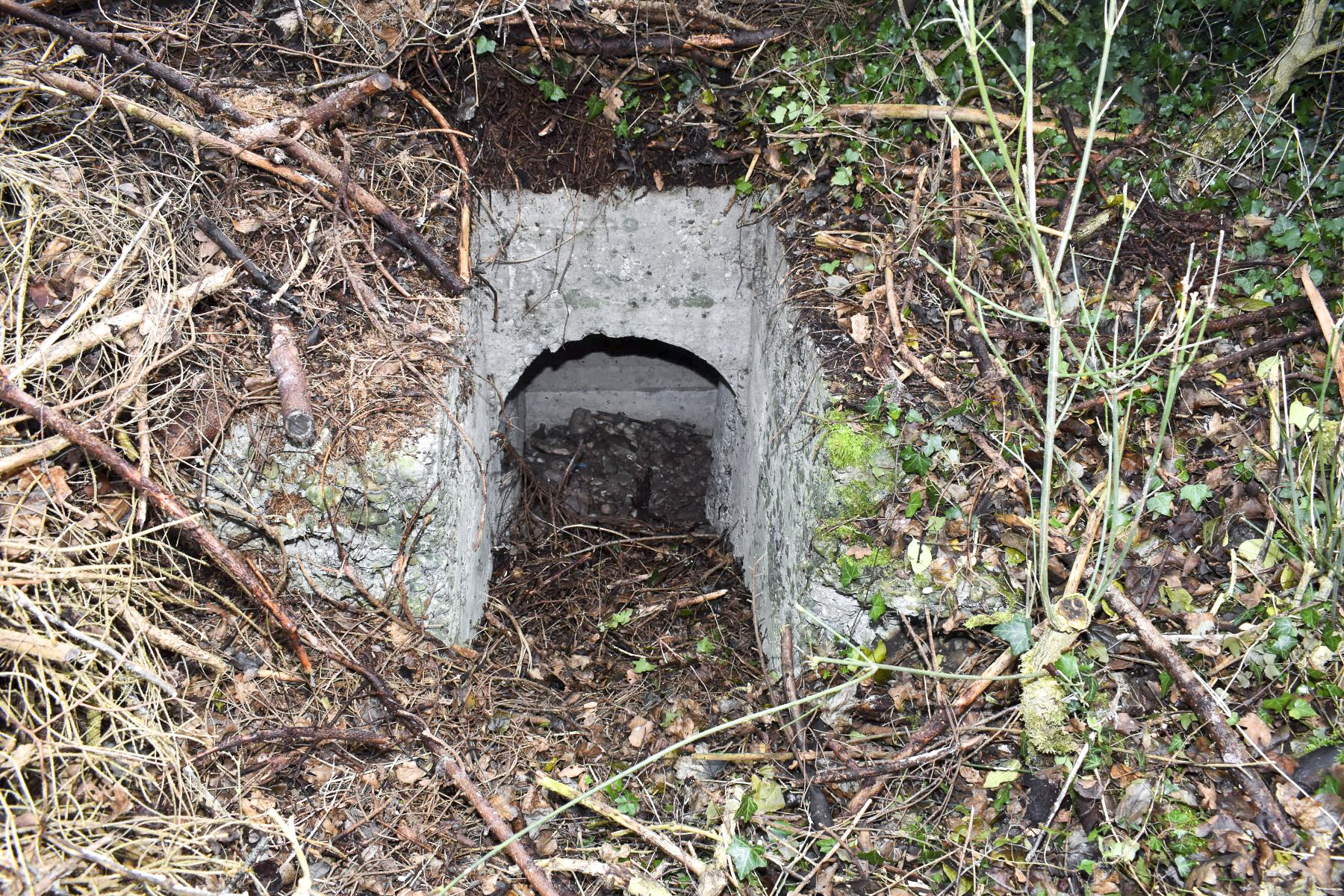 Ligne Maginot - PA KEMBS CENTRE 4 - (Blockhaus pour arme infanterie) - L'entrée