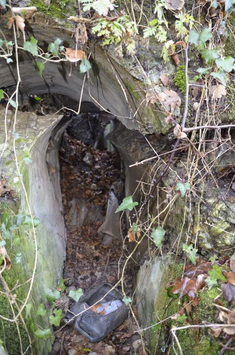 Ligne Maginot - PA PETIT-LANDAU 1 - (Blockhaus pour arme infanterie) - Couloir donnant vers la coupole.