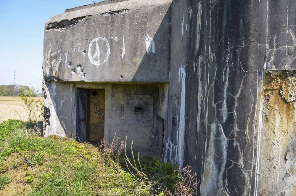 Ligne Maginot - 88 - STETTEN - (Casemate d'infanterie - Double) - Vue sur l'entrée des hommes