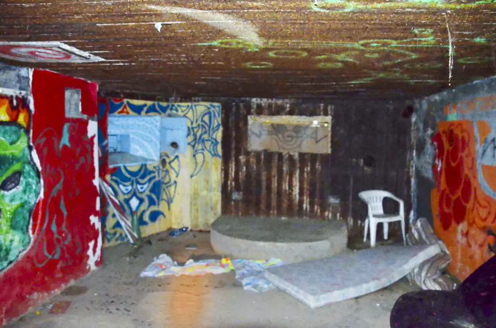 Ligne Maginot - 88 - STETTEN - (Casemate d'infanterie - Double) - Chambre de tir canon 47 sur affût crinoline