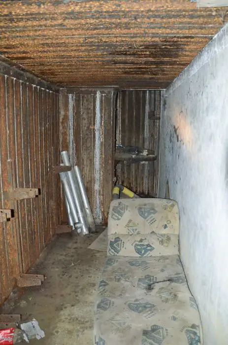Ligne Maginot - 88 - STETTEN - (Casemate d'infanterie - Double) - Chambre de repos servant de couloir vers la cloche GMF sud-ouest